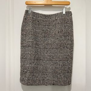 Brooks Brothers Plaid Wool Skirt